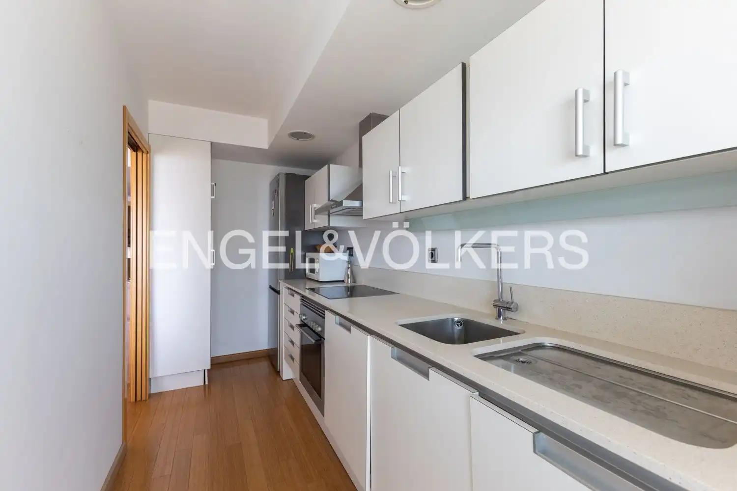 Kitchen of Flat for sale in Cullera  with Air Conditioner, Heating and Parquet flooring