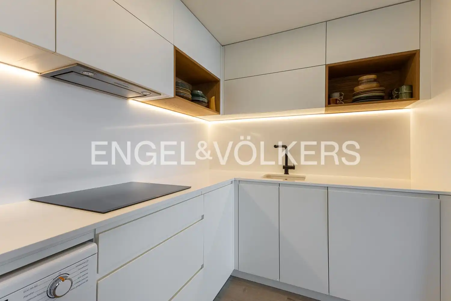 Kitchen of Flat for sale in Pedreguer  with Air Conditioner, Heating and Private garden