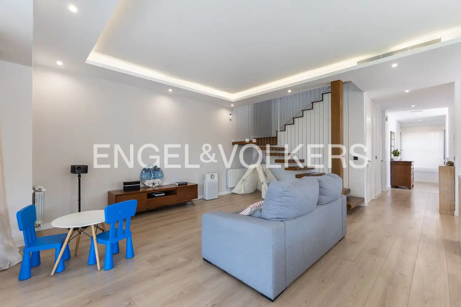Sala de estar de Casa o chalet en venta en Torrent con Aire acondicionado, Calefacción y Jardín privado