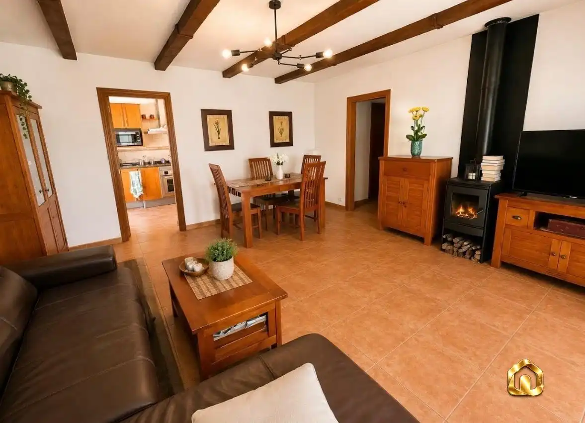 Sala de estar de Casa o chalet en venta en Lliçà de Vall con Jardín privado, Terraza y Piscina