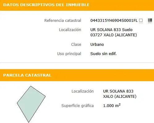 Rural land for sale in Urbanización Solana 941, imagen 8