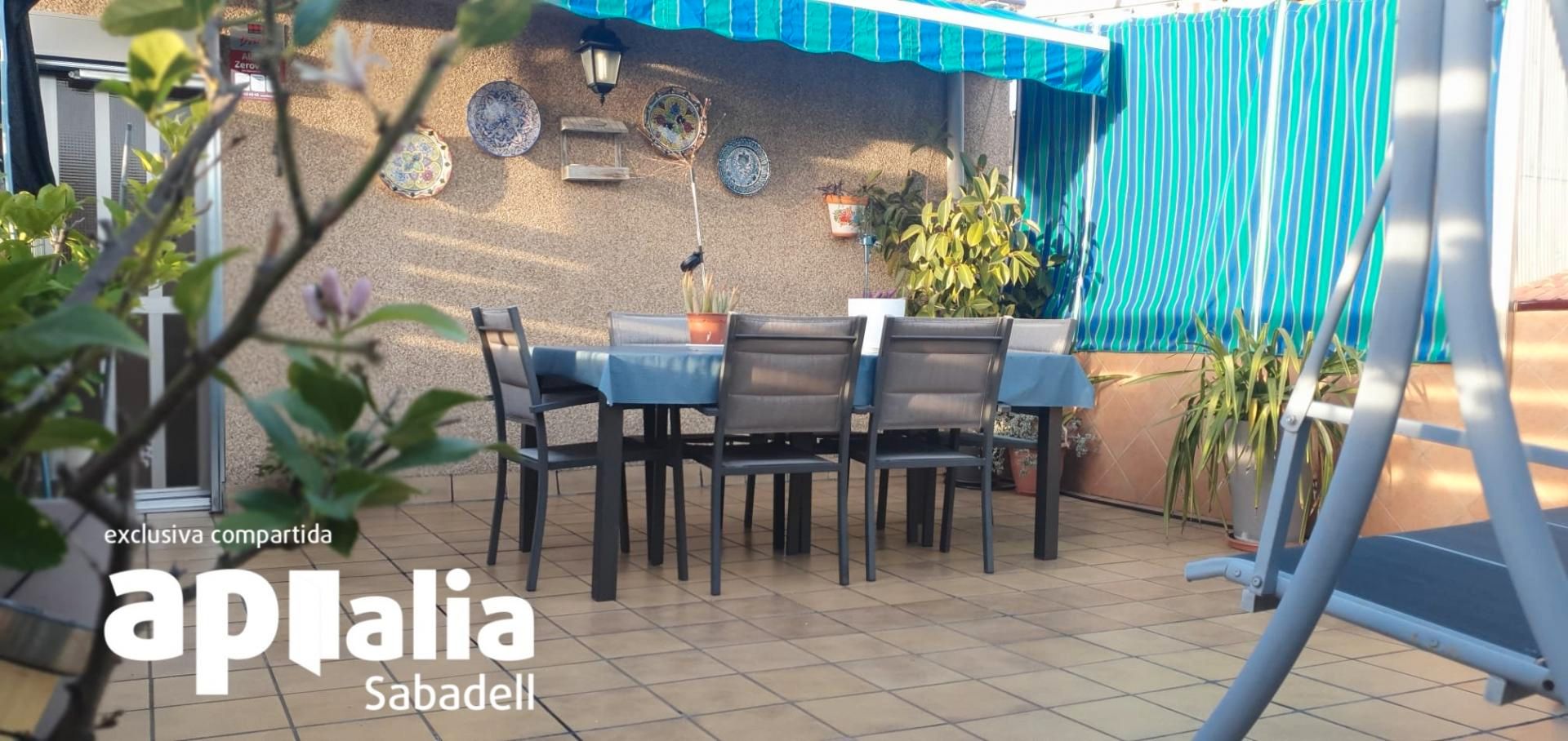 Garden of Single-family semi-detached for sale in Sabadell  with Air Conditioner, Heating and Terrace