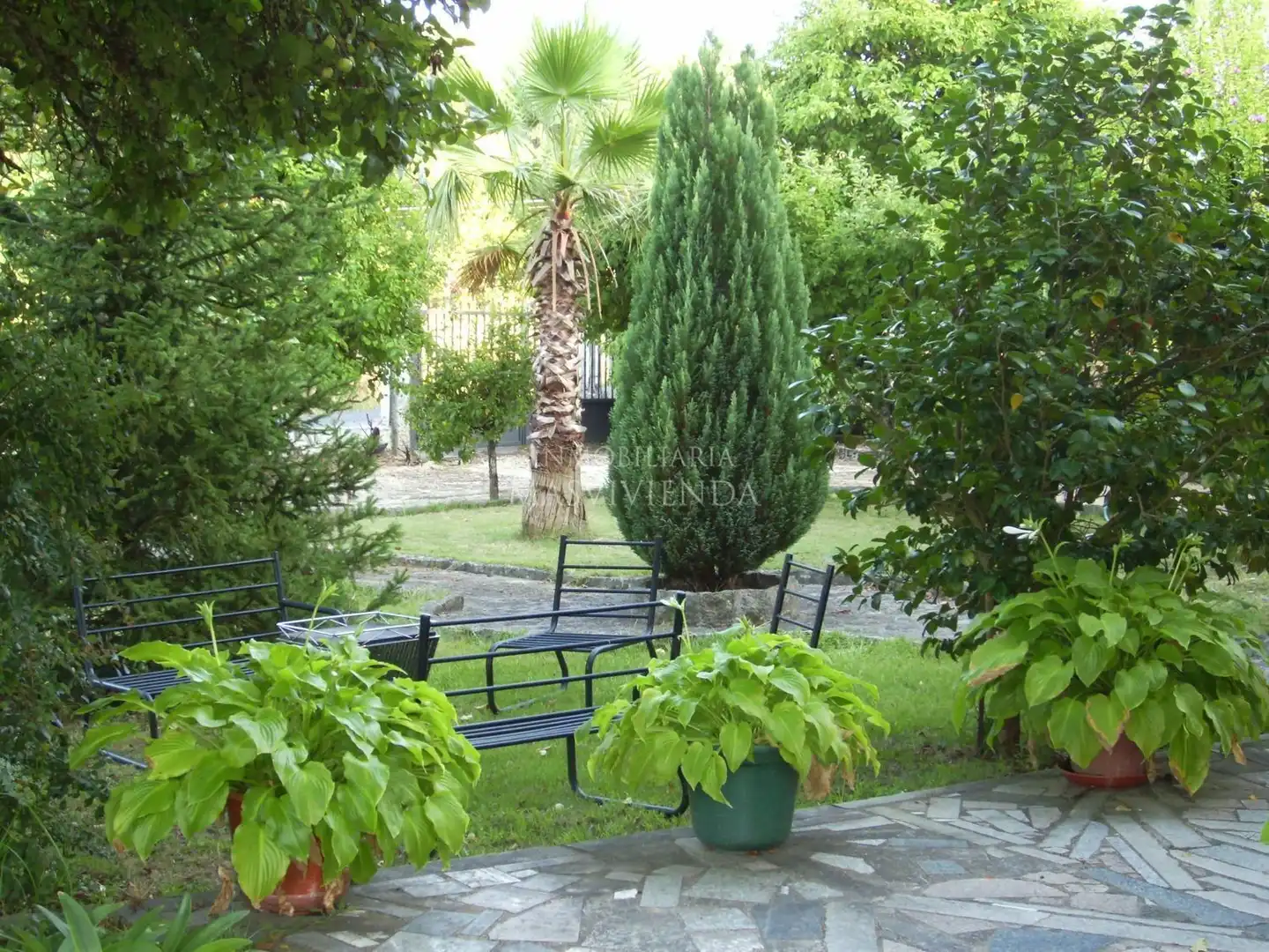 Jardín de Casa o chalet en venta en Leiro con Aire acondicionado, Terraza y Trastero