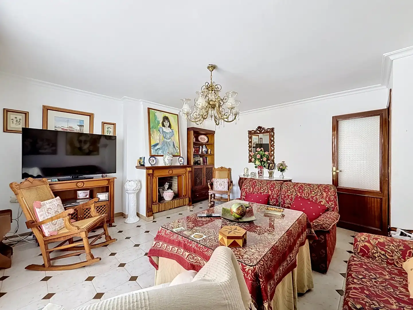 Living room of Flat for sale in Pizarra  with Air Conditioner and Terrace
