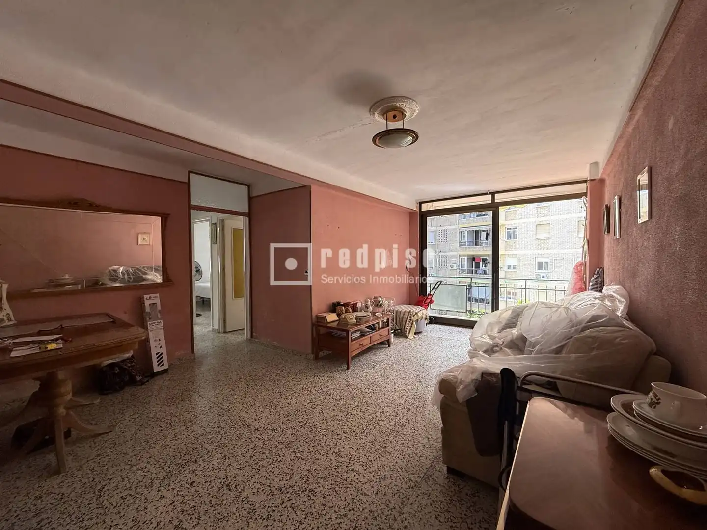 Sala de estar de Piso en venta en Málaga con Terraza