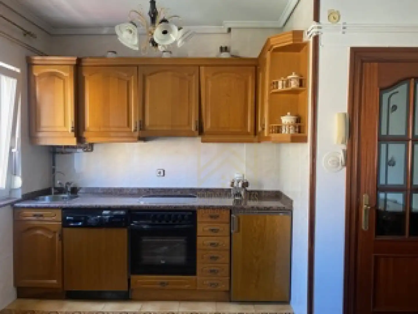 Kitchen of Flat for rent in Camargo  with Heating, Parquet flooring and Furnished