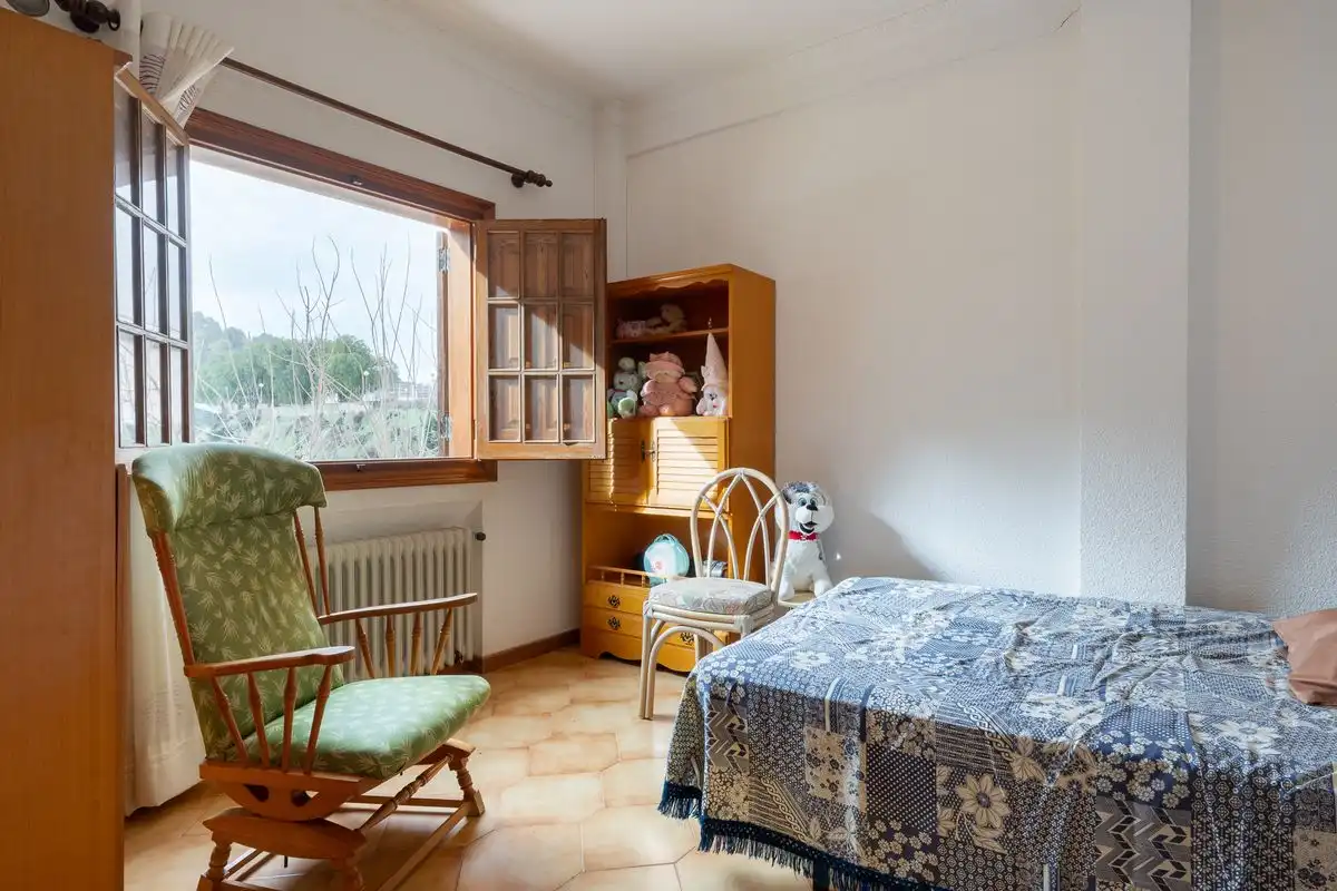 Schlafzimmer von Country house zum Verkauf in Mogente / Moixent mit Klimaanlage, Heizung und Terrasse