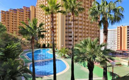 Swimming pool of Apartment for sale in Benidorm  with Air Conditioner, Heating and Private garden