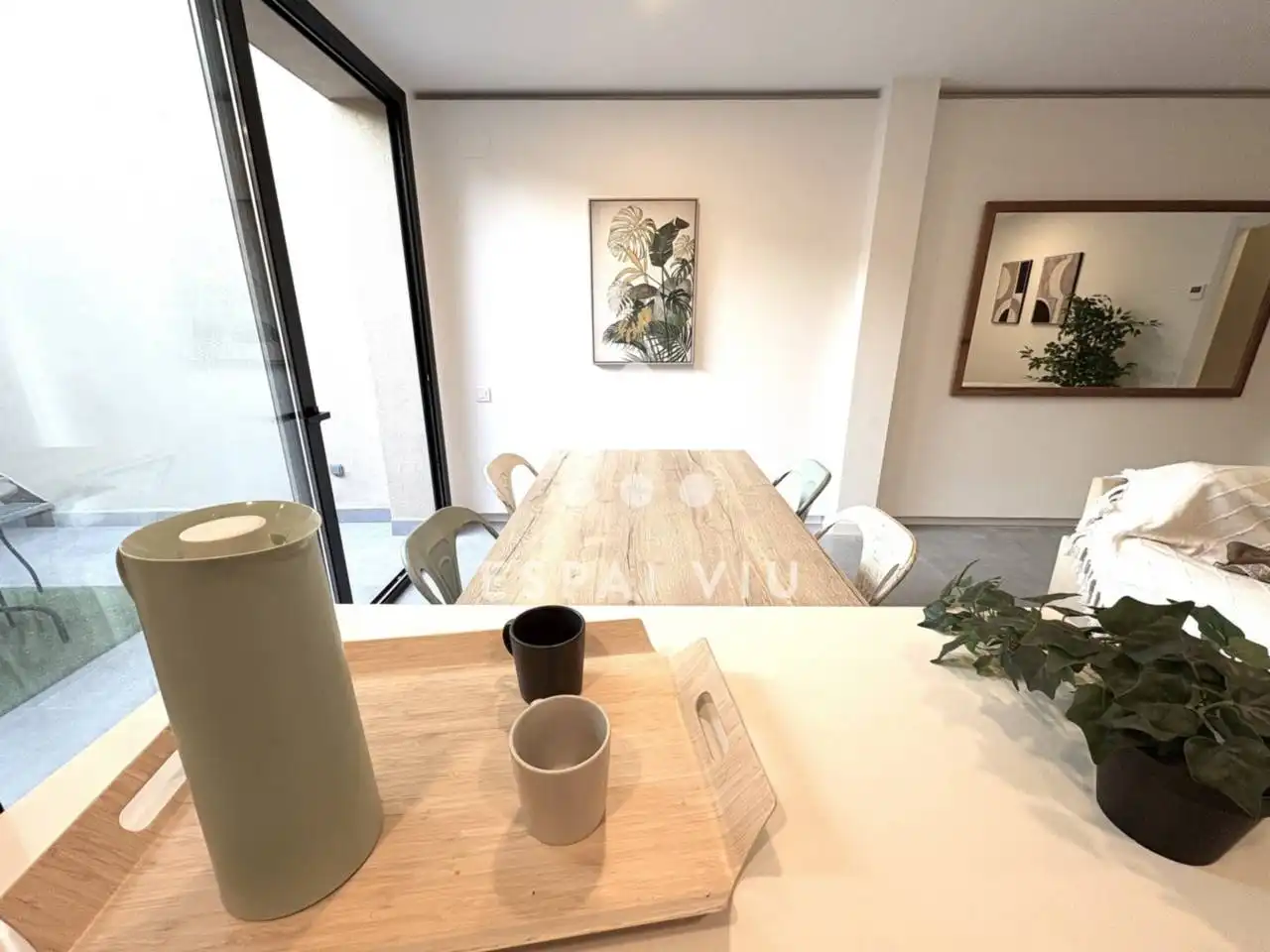 Esszimmer von Haus oder Chalet zum Verkauf in Terrassa mit Klimaanlage, Heizung und Privatgarten