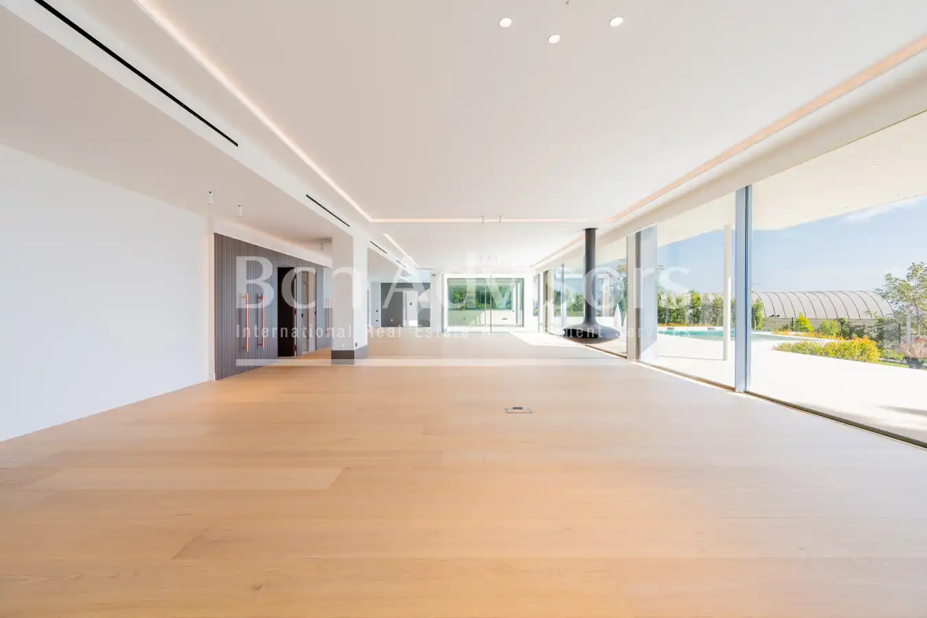 Sala de estar de Casa o chalet en venta en Barcelona con Aire acondicionado, Calefacción y Jardín privado