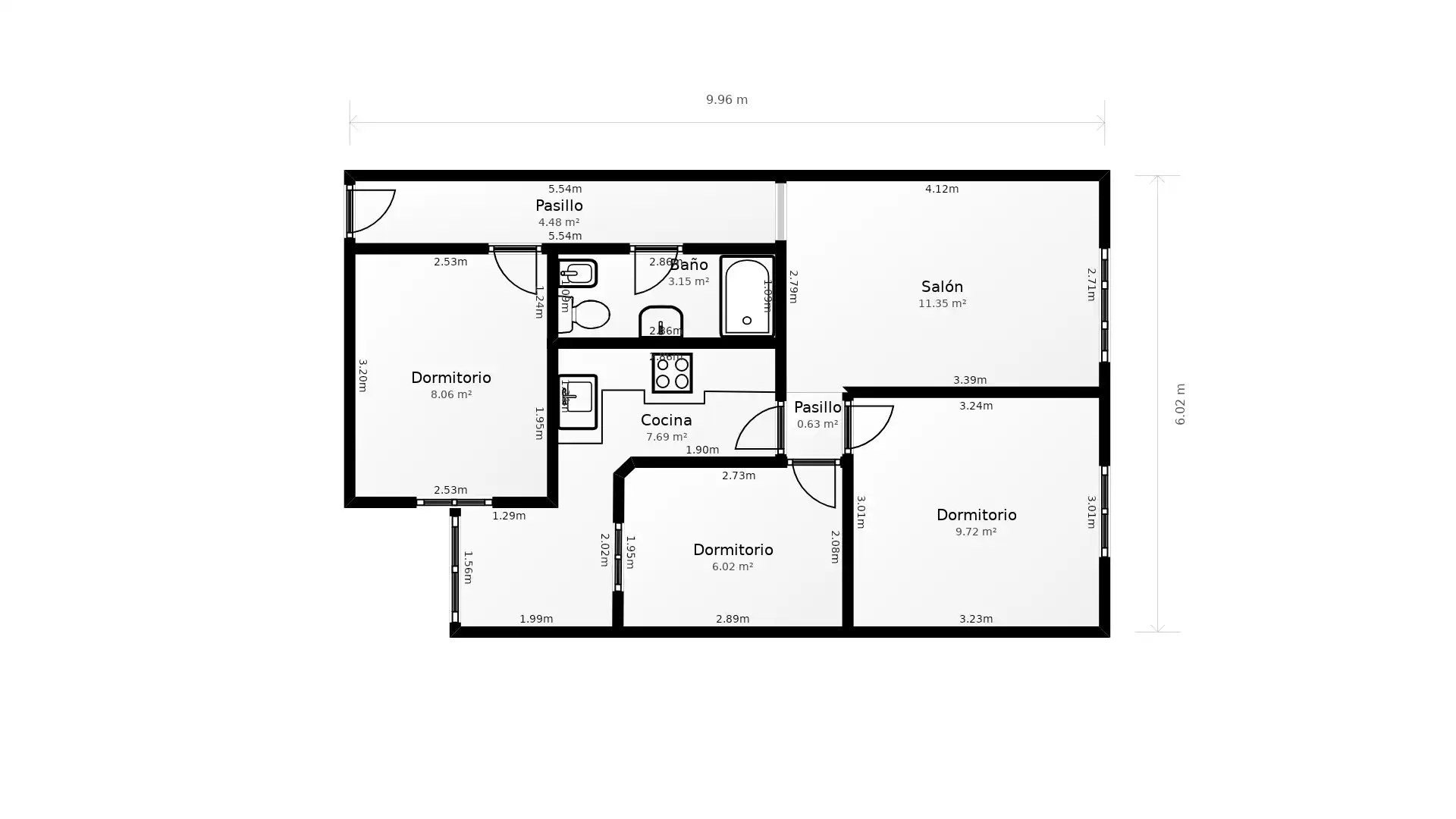 Wohnung zum Verkauf in L'Hospitalet de Llobregat