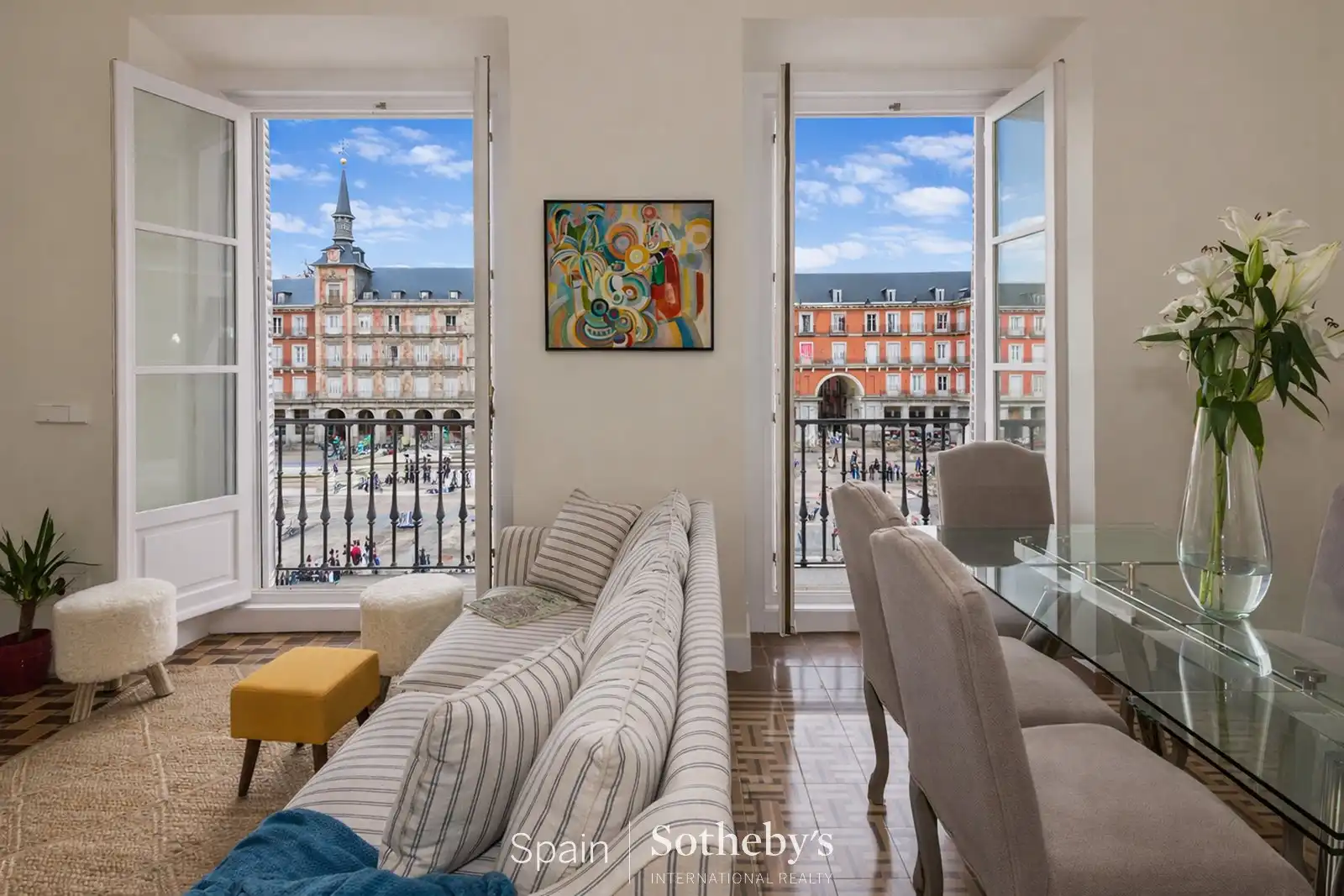 Vista exterior de Apartamento en venta en  Madrid Capital con Aire acondicionado, Calefacción y Terraza