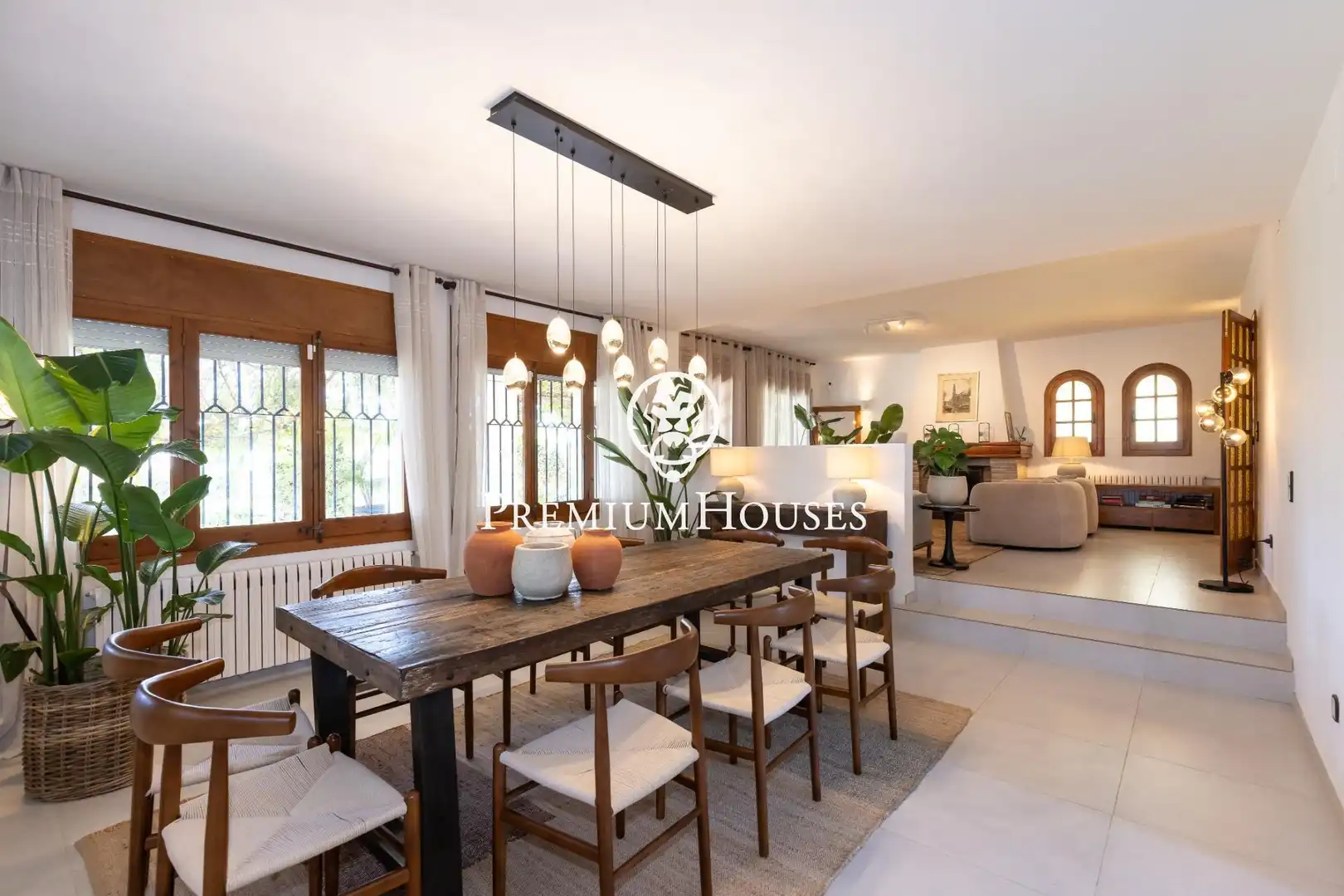 Comedor de Casa o chalet de alquiler en Cunit con Aire acondicionado, Calefacción y Jardín privado