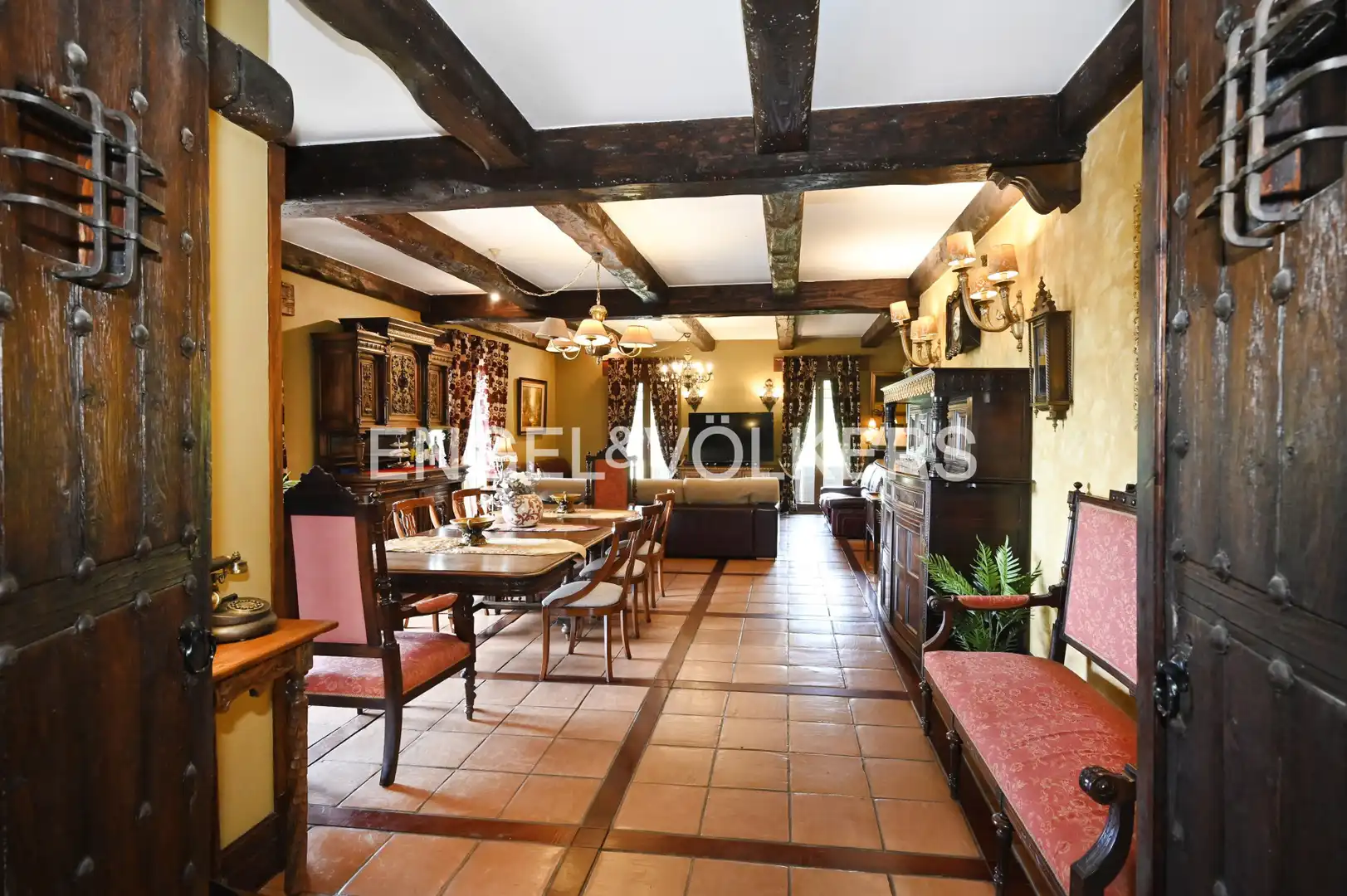 Dining room of Houses for sale in Piélagos  with Heating, Private garden and Terrace