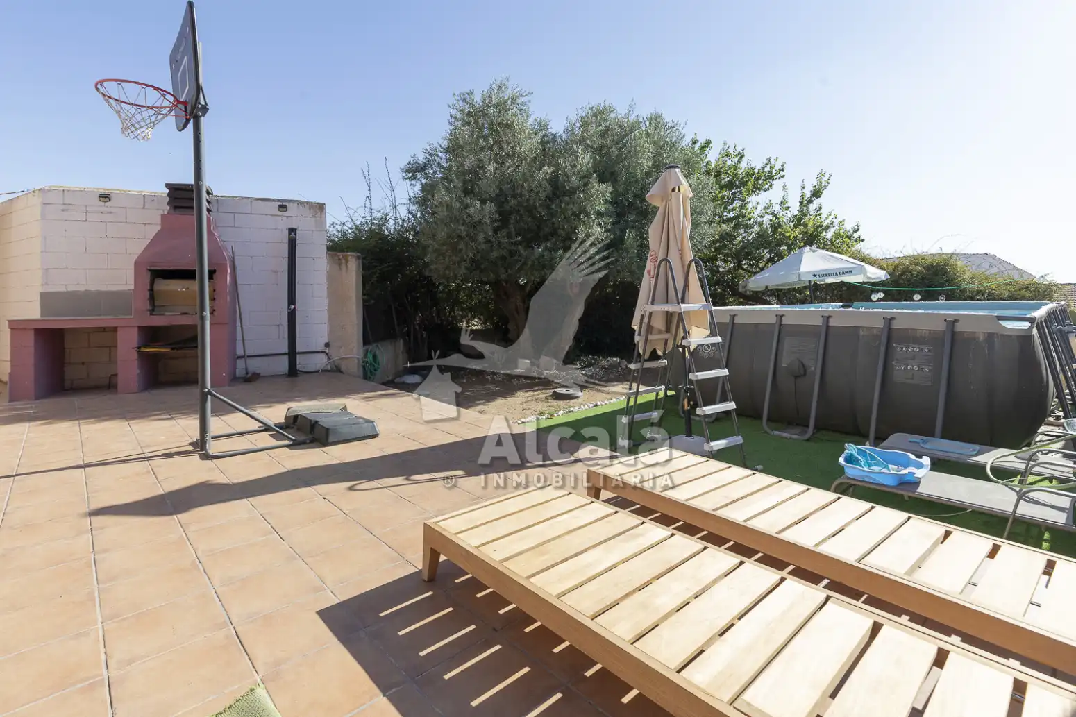 Terraza de Casa o chalet en venta en Los Santos de la Humosa con Calefacción y Trastero