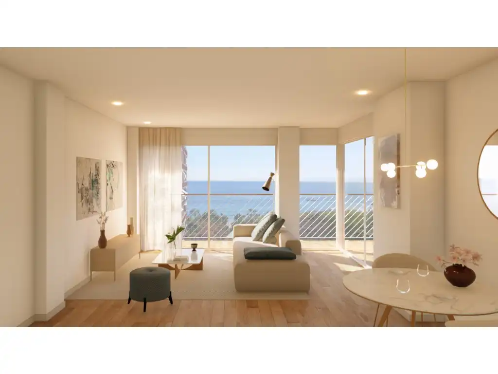 Sala de estar de Apartamento en venta en Villajoyosa / La Vila Joiosa con Aire acondicionado, Terraza y Horno