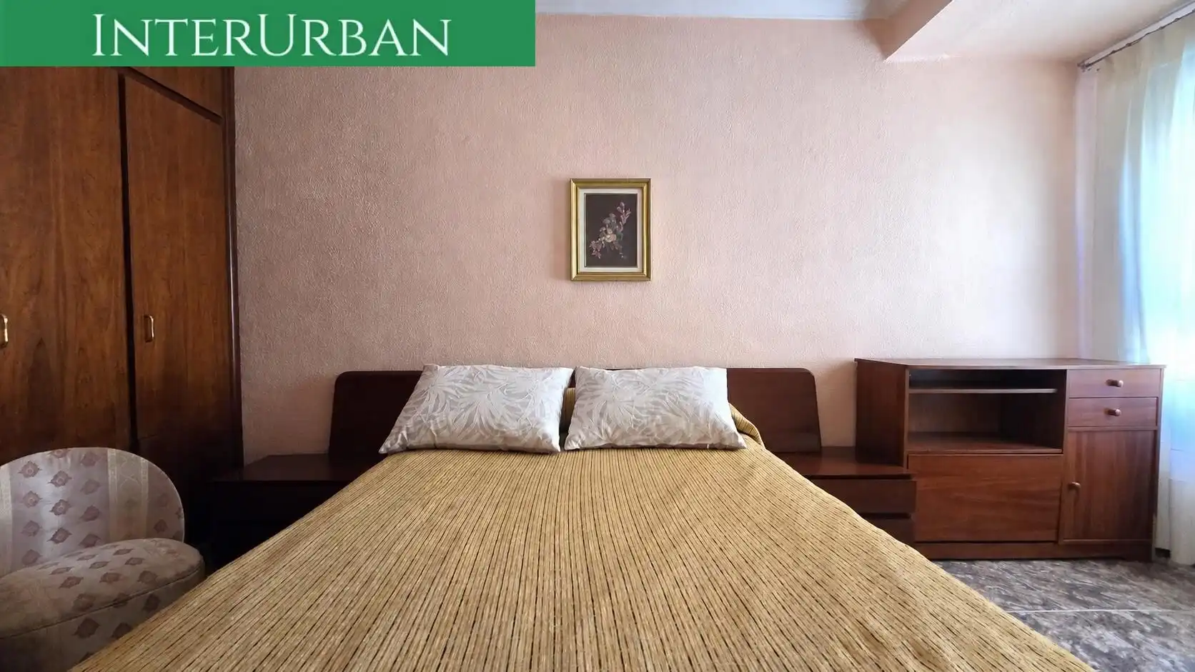 Schlafzimmer von Wohnung zum Verkauf in Llíria mit Klimaanlage, Heizung und Balkon