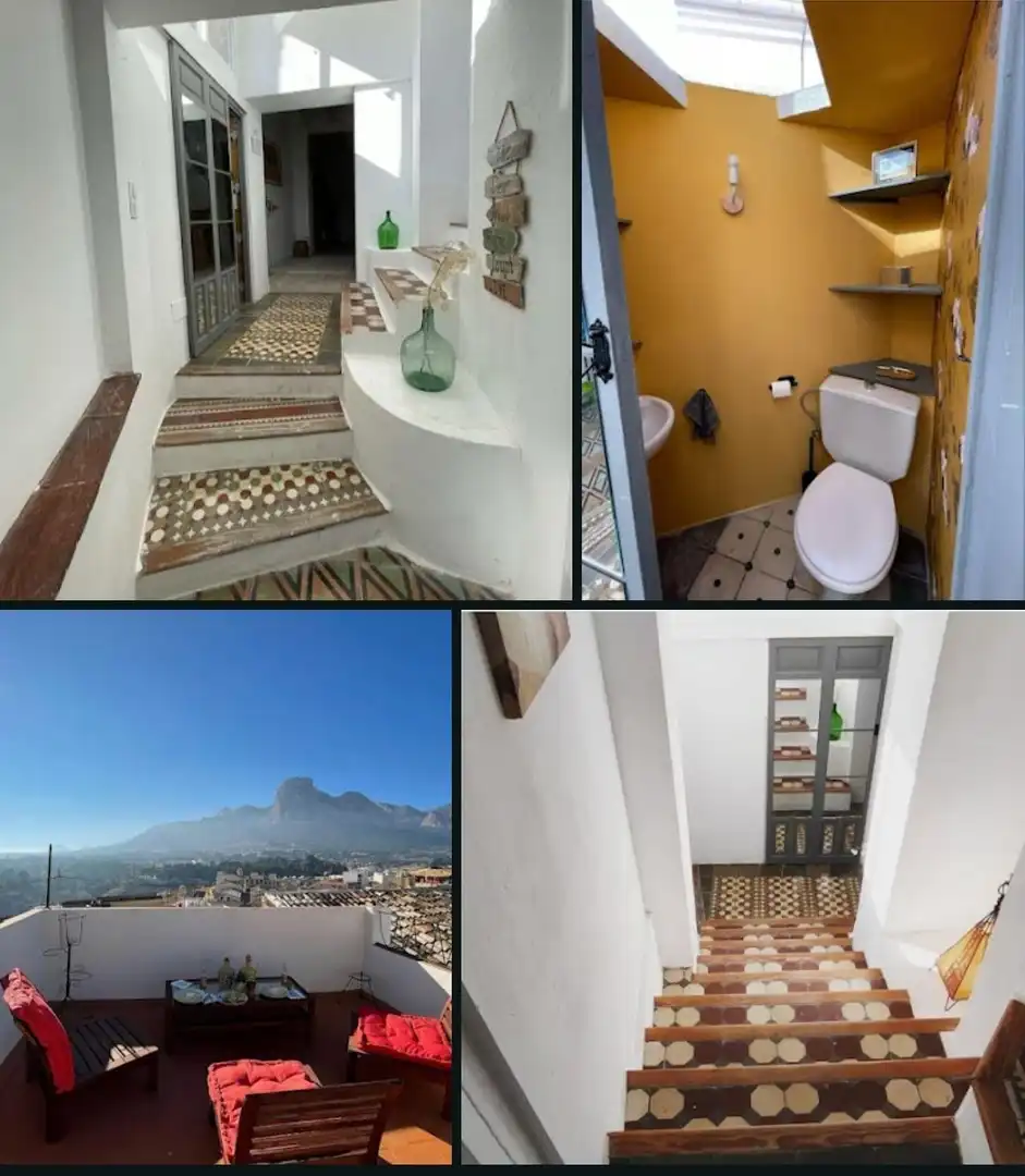 Vista exterior de Finca rústica en venta en Polop con Aire acondicionado, Calefacción y Terraza