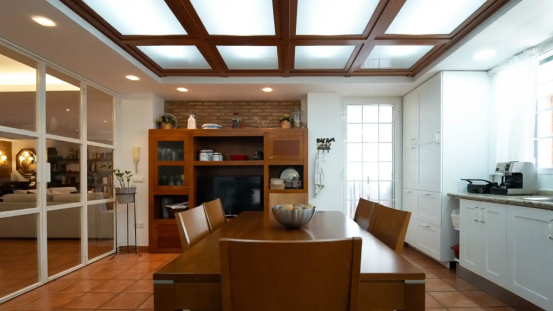 Dining room of Houses for sale in Torrent  with Air Conditioner, Heating and Private garden