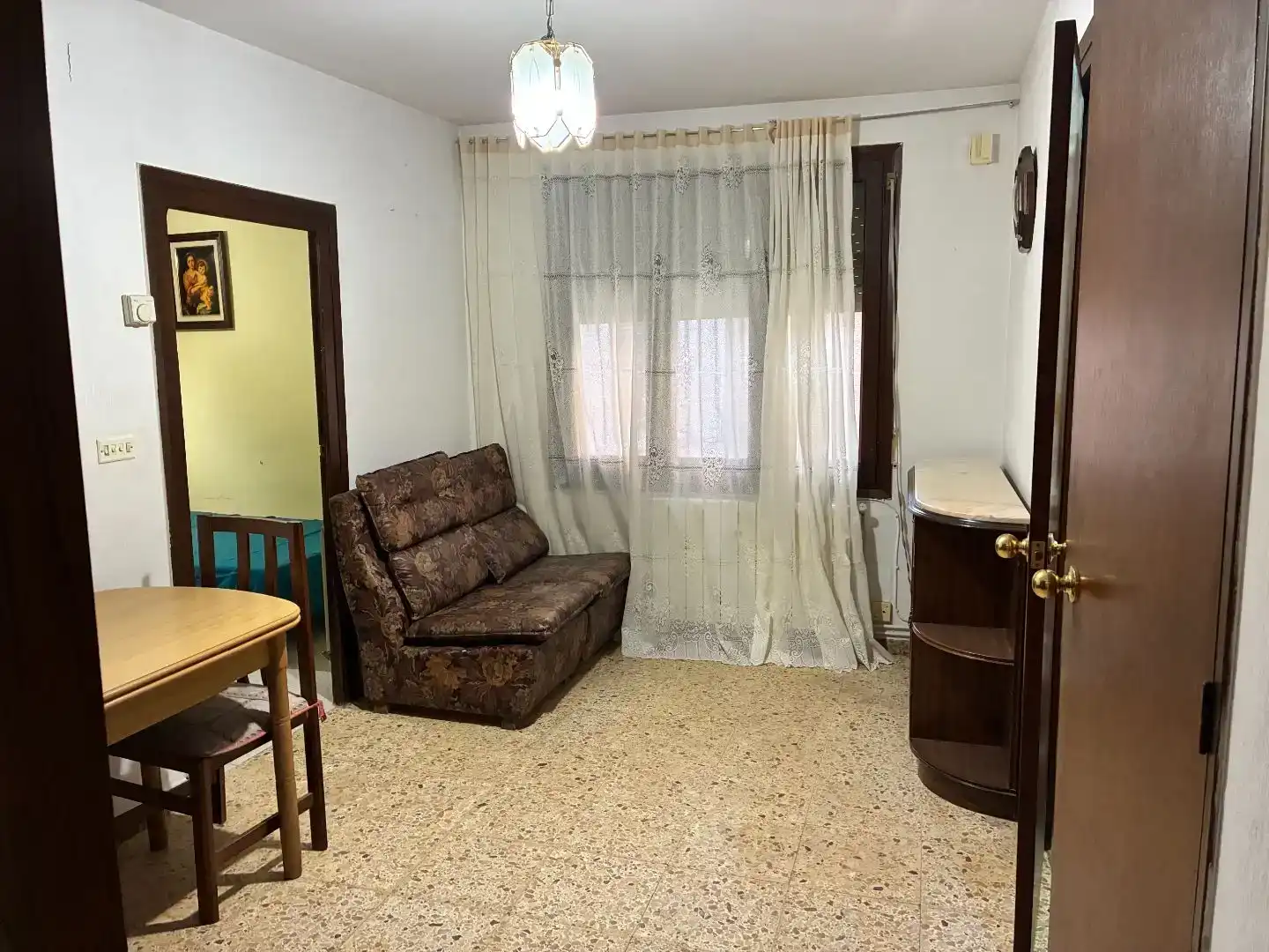 Sala d'estar de Finca rústica en venda en Capella amb Moblat i Balcó