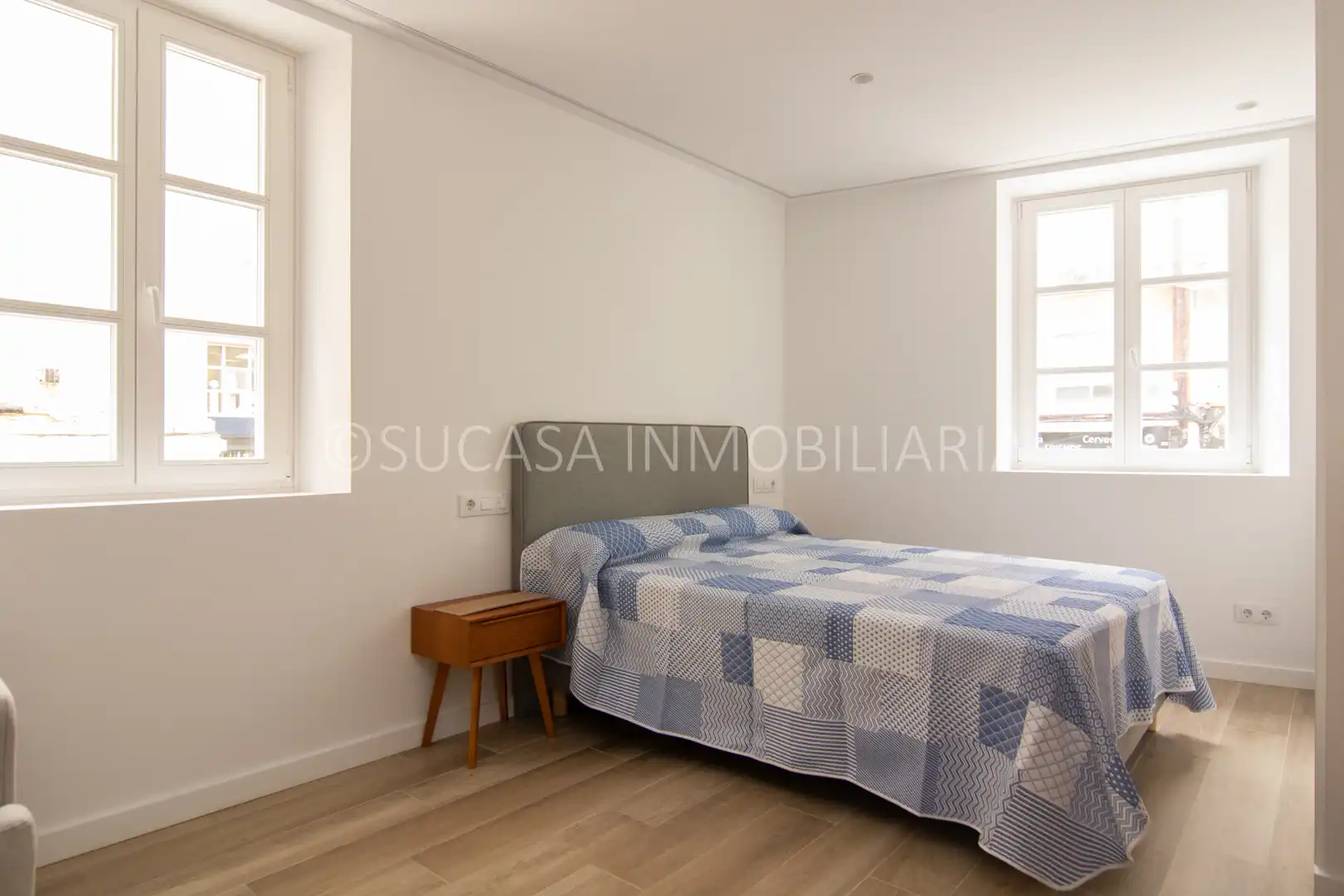 Bedroom of Study for rent in A Coruña Capital   with Heating, Furnished and Oven