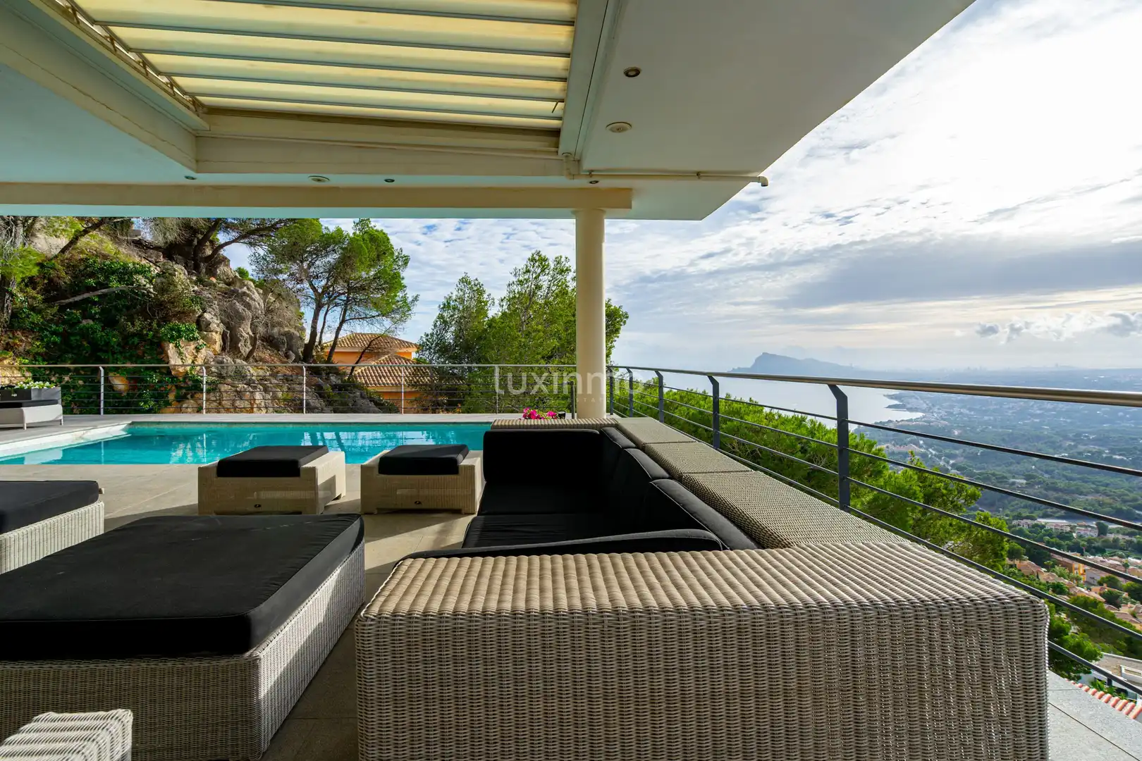 Terraza de Casa o chalet en venta en Altea con Aire acondicionado, Calefacción y Jardín privado