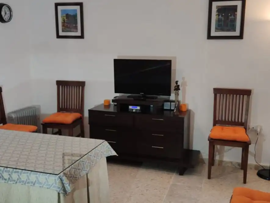Sala d'estar de Casa o xalet de lloguer en Aracena amb Moblat, Rentadora i Microones