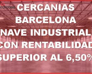 Vista exterior de Nau industrial en venda en  Barcelona Capital
