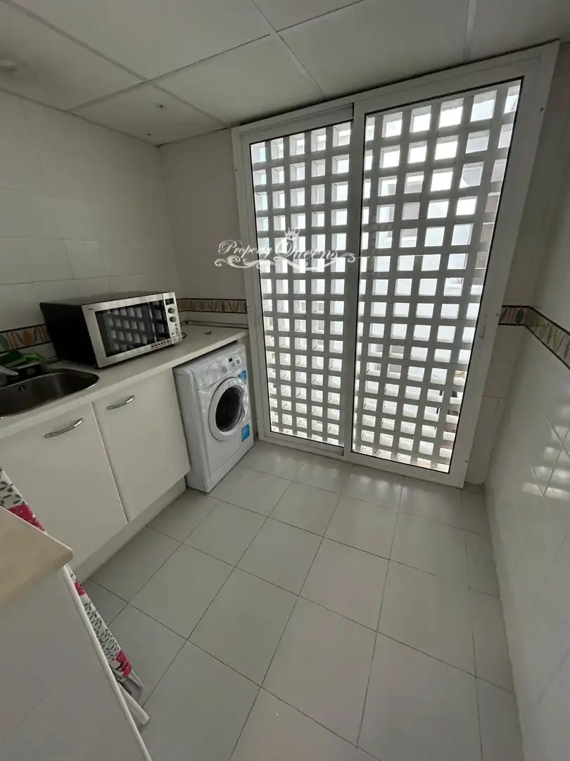 Kitchen of Flat for rent in Estepona  with Air Conditioner, Terrace and Swimming Pool