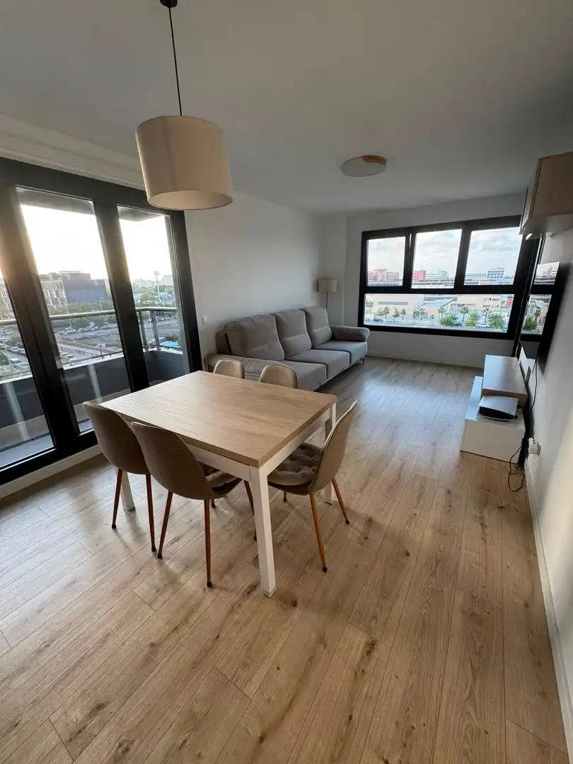 Living room of Flat for sale in Valencia  with Air Conditioner, Heating and Private garden