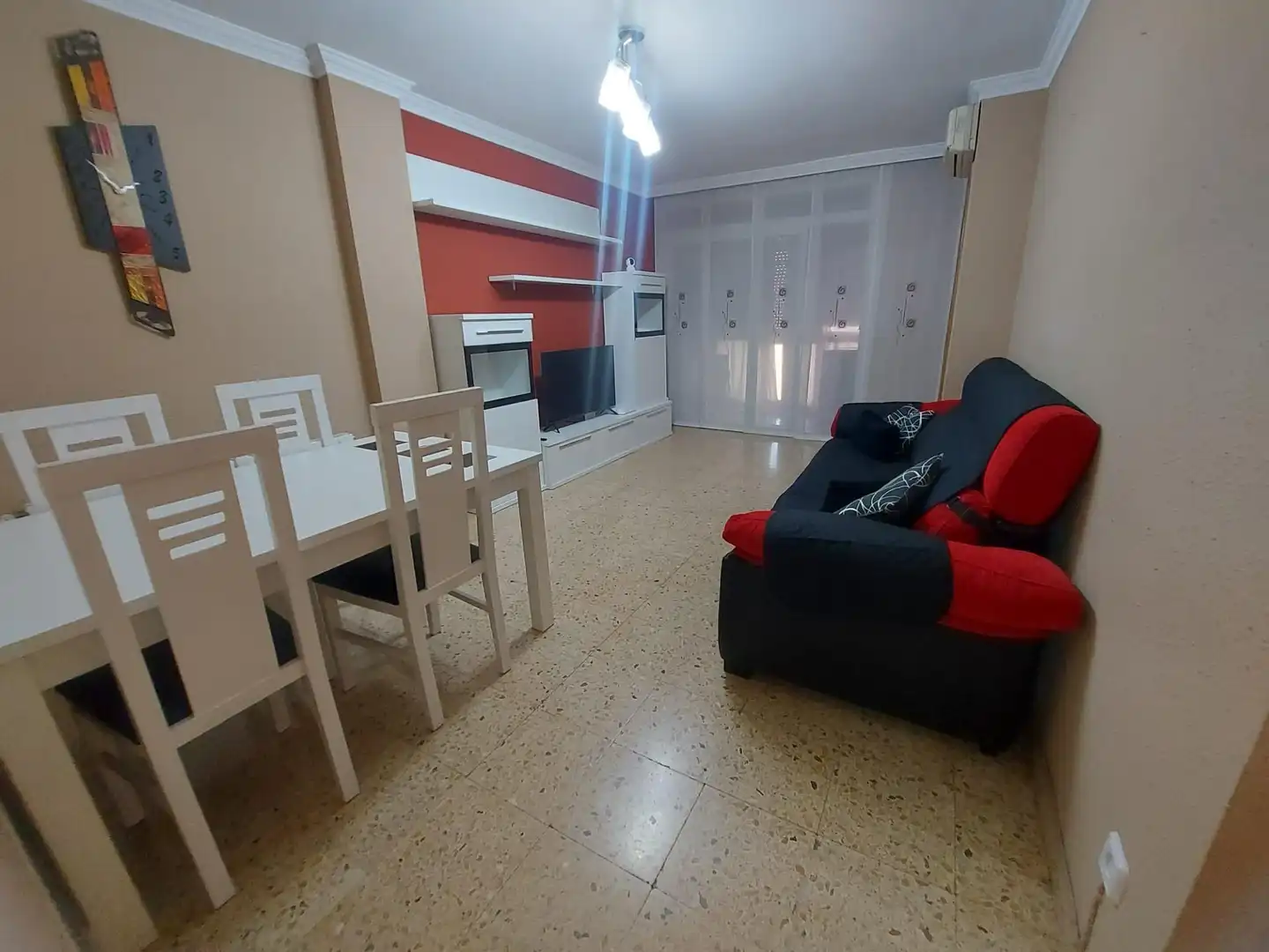 Living room of Flat for sale in Sant Andreu de la Barca  with Air Conditioner, Heating and Balcony
