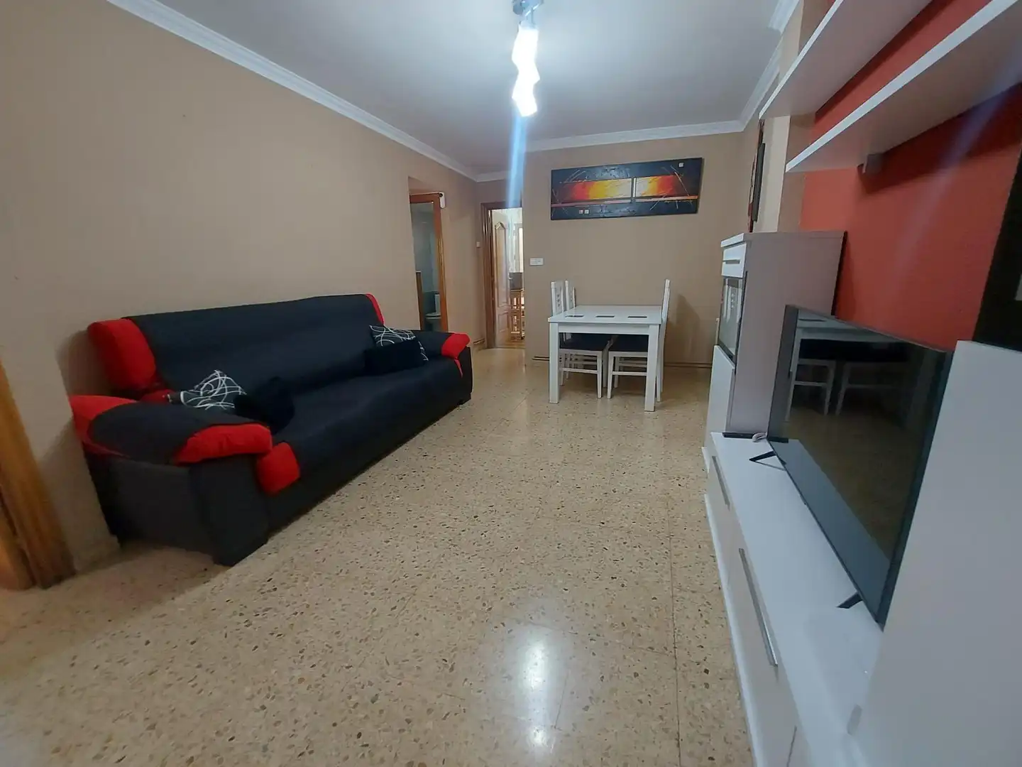 Living room of Flat for sale in Sant Andreu de la Barca  with Air Conditioner, Heating and Balcony
