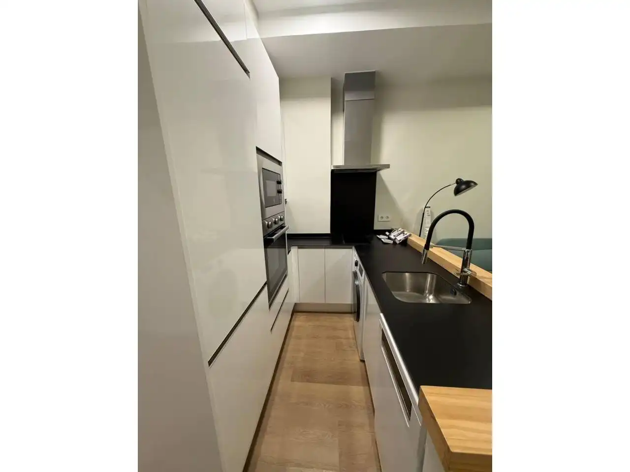 Cocina de Apartamento de alquiler en Toledo con Aire acondicionado, Calefacción y Amueblado