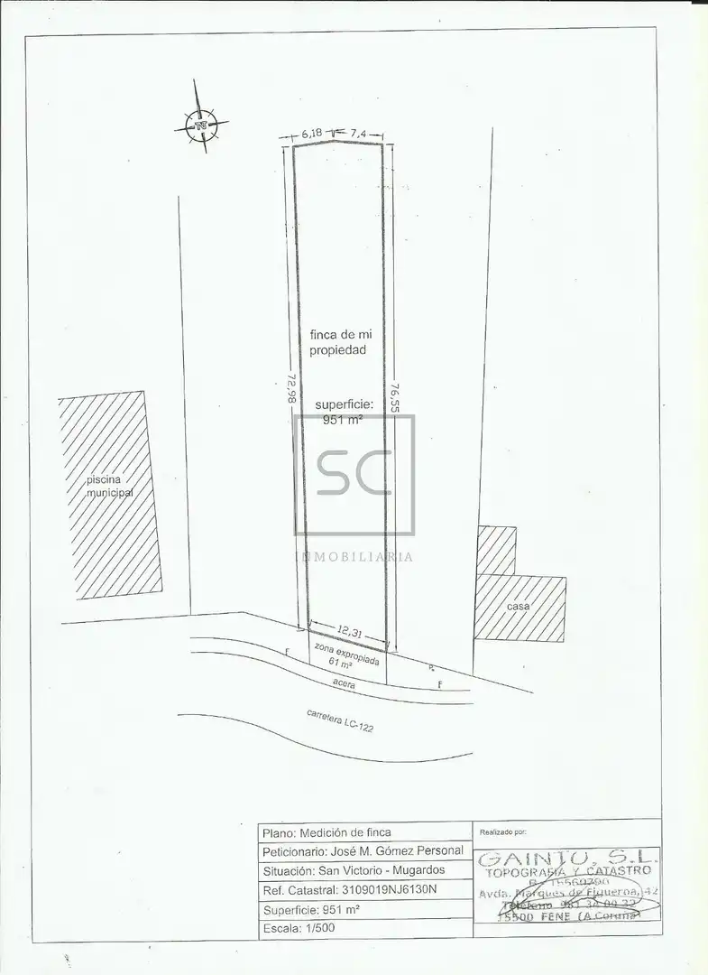 Wohnbaugrundstück zum Verkauf in Avenida Francisco Vizoso, imagen 6