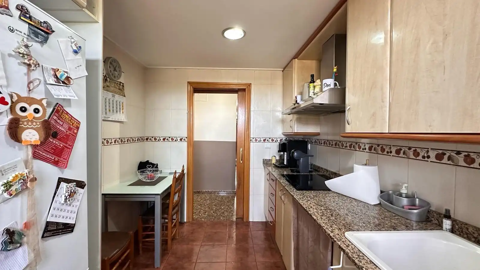 Küche von Wohnung zum Verkauf in Carlet mit Klimaanlage und Heizung
