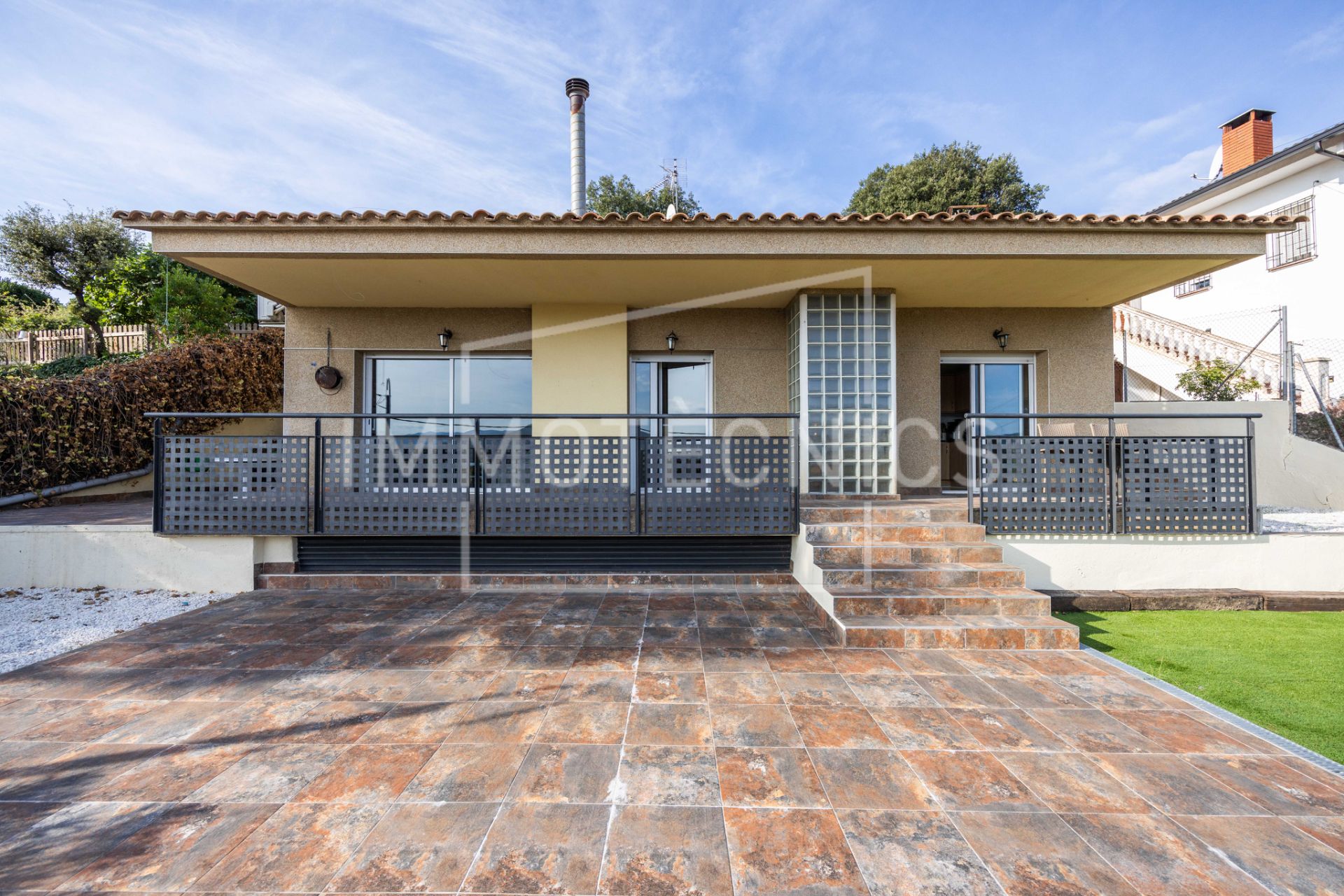 Vista exterior de Casa o chalet en venta en Bigues i Riells con Aire acondicionado, Calefacción y Jardín privado