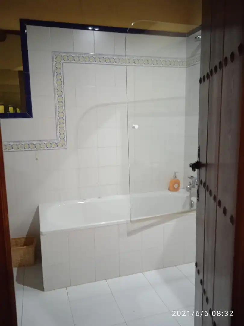 Baño de Finca rústica en venta en Aracena con Aire acondicionado, Jardín privado y Parquet