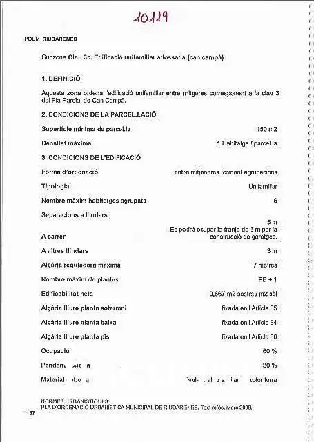 Terreno residencial en venta en Carrer de Can Campà 40, imagen 12