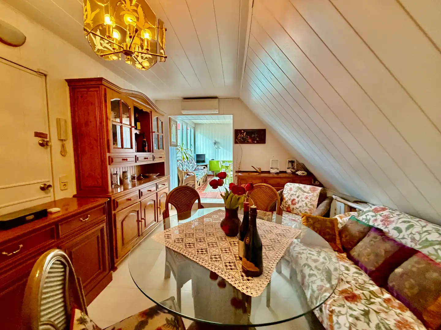 Comedor de Dúplex en venta en Leganés con Aire acondicionado, Calefacción y Jardín privado