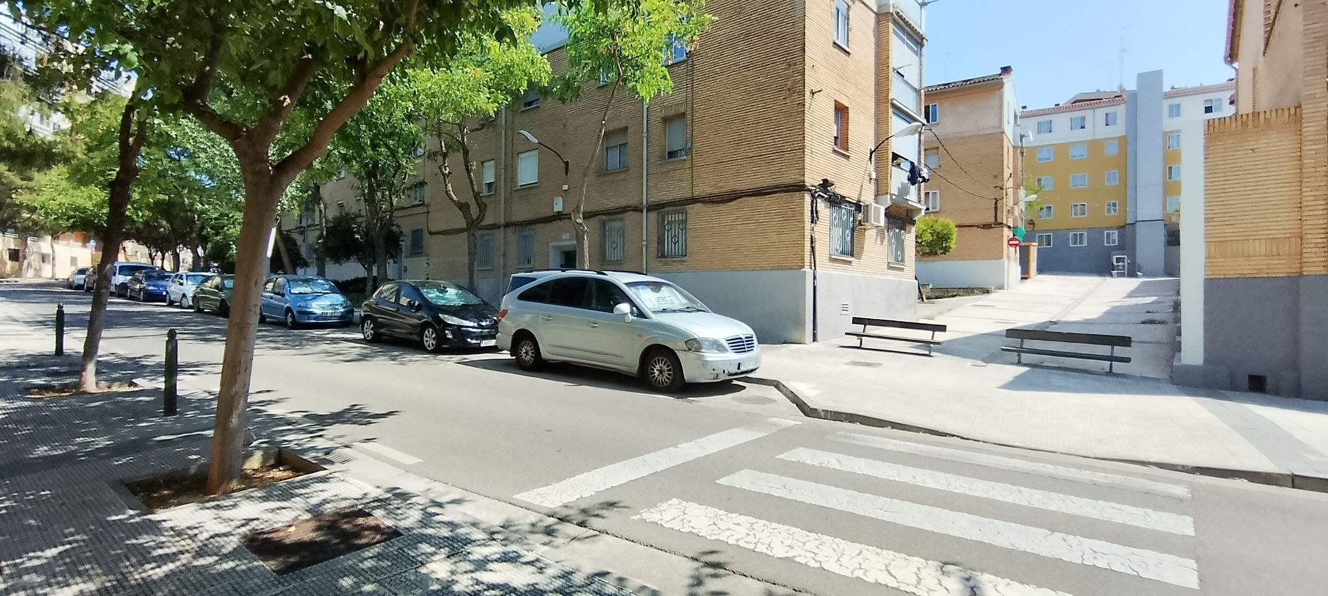 Vista exterior de Pis en venda en  Zaragoza Capital amb Calefacció i Moblat