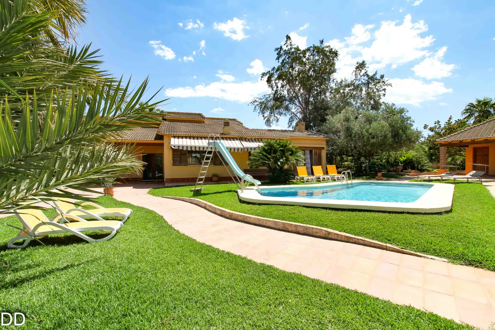Jardín de Casa o chalet de alquiler en Dénia con Aire acondicionado, Calefacción y Jardín privado