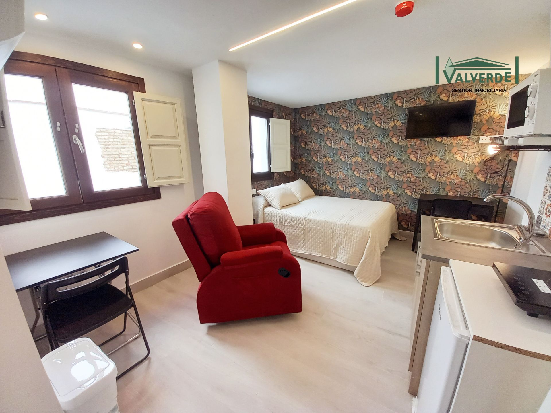 Bedroom of Study to rent in  Granada Capital  with Air Conditioner, Heating and Furnished