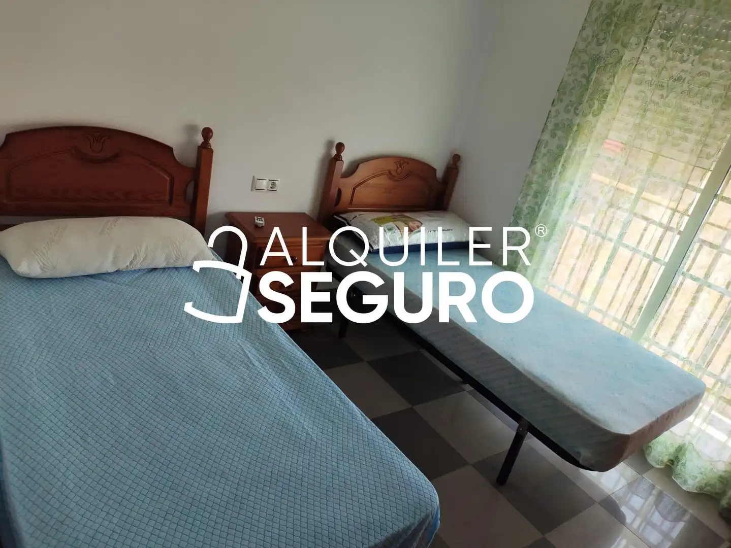 Bedroom of Flat for rent in Roquetas de Mar  with Furnished