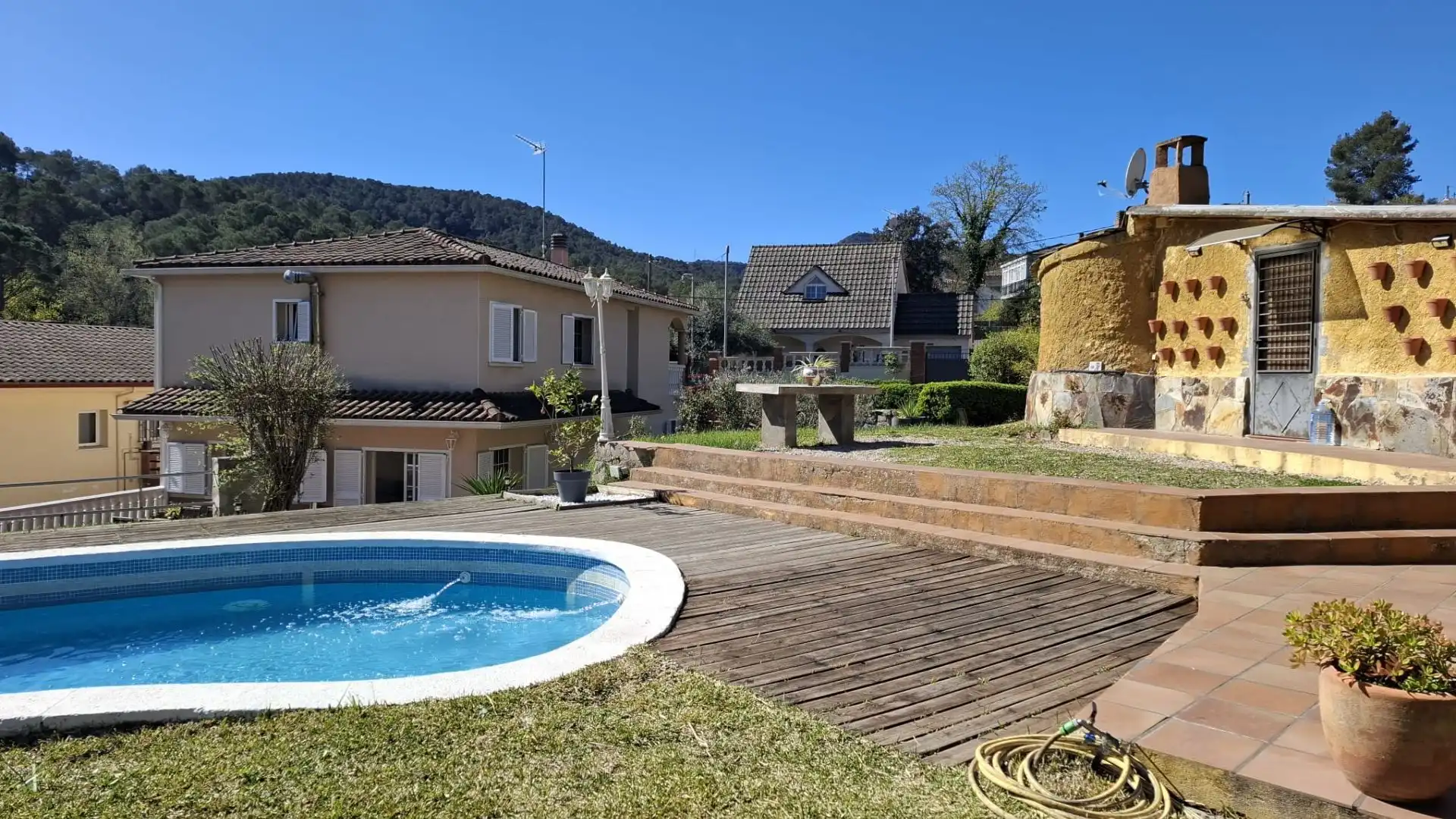 Piscina de Casa o xalet en venda en Cervelló amb Calefacció, Terrassa i Piscina