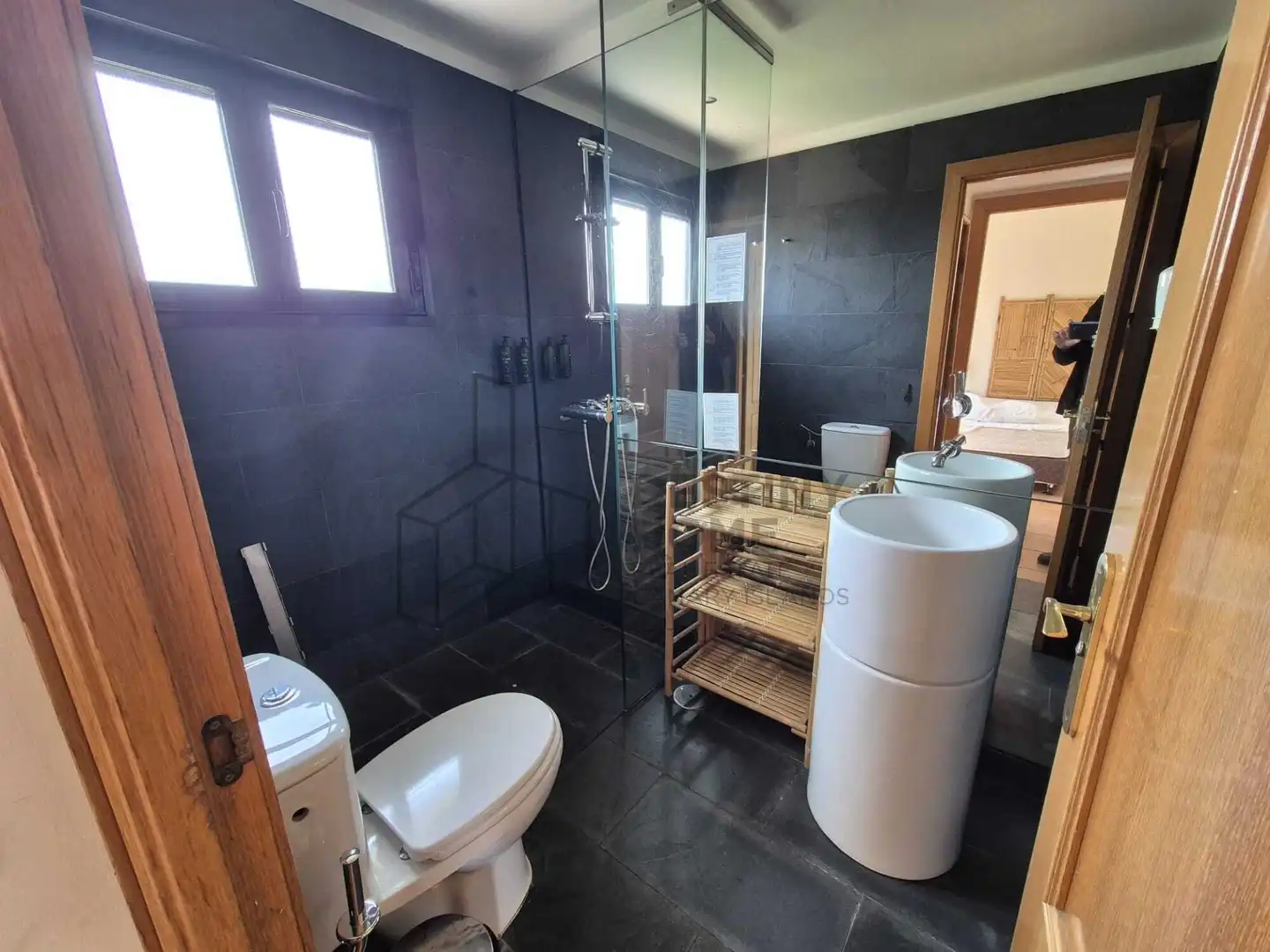 Bany de Casa o xalet en venda en La Oliva amb Aire condicionat i Jardí privat