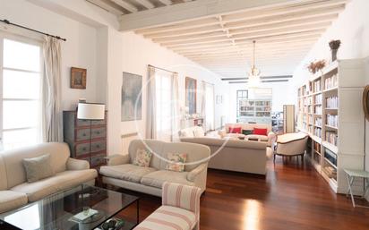 Living room of Duplex for sale in  Madrid Capital  with Air Conditioner, Heating and Terrace