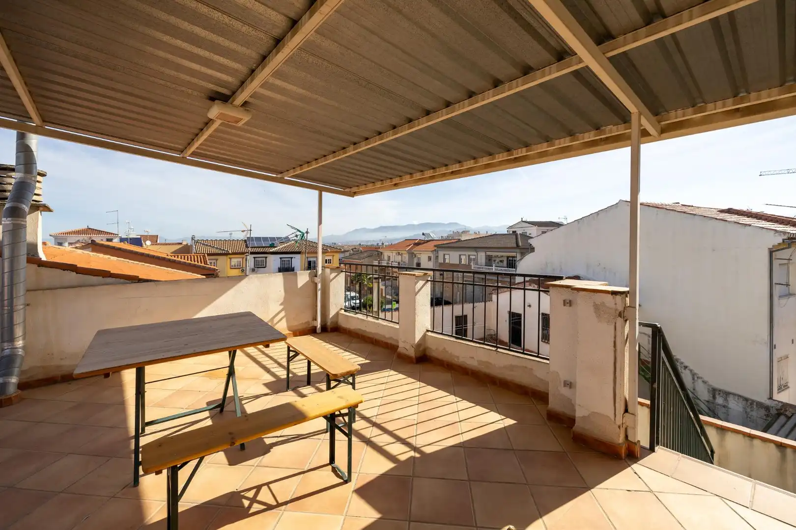 Terrassa de Casa adosada en venda en Churriana de la Vega