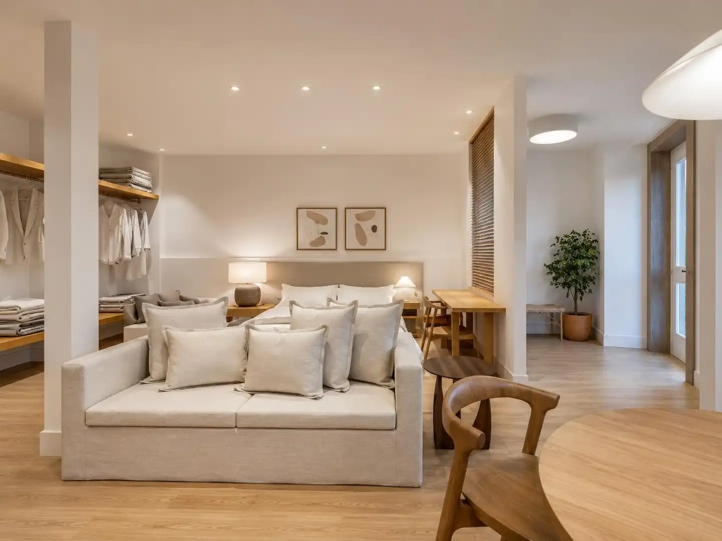 Sala de estar de Apartamento en venta en A Coruña Capital  con Calefacción