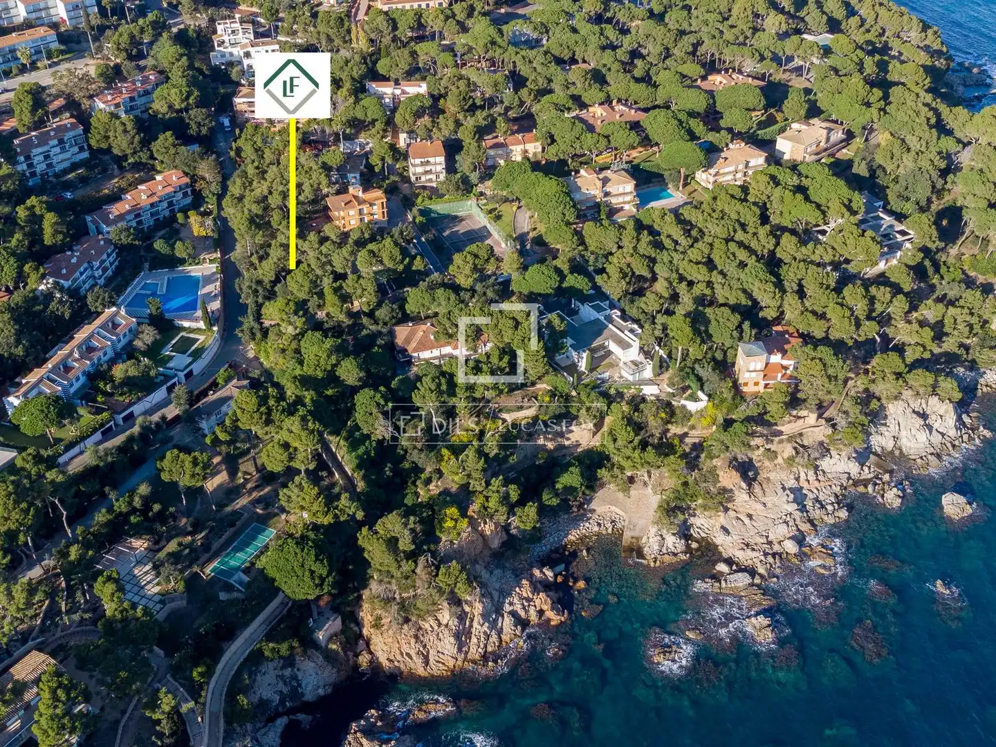 Vista exterior de Terreno en venta en Palafrugell