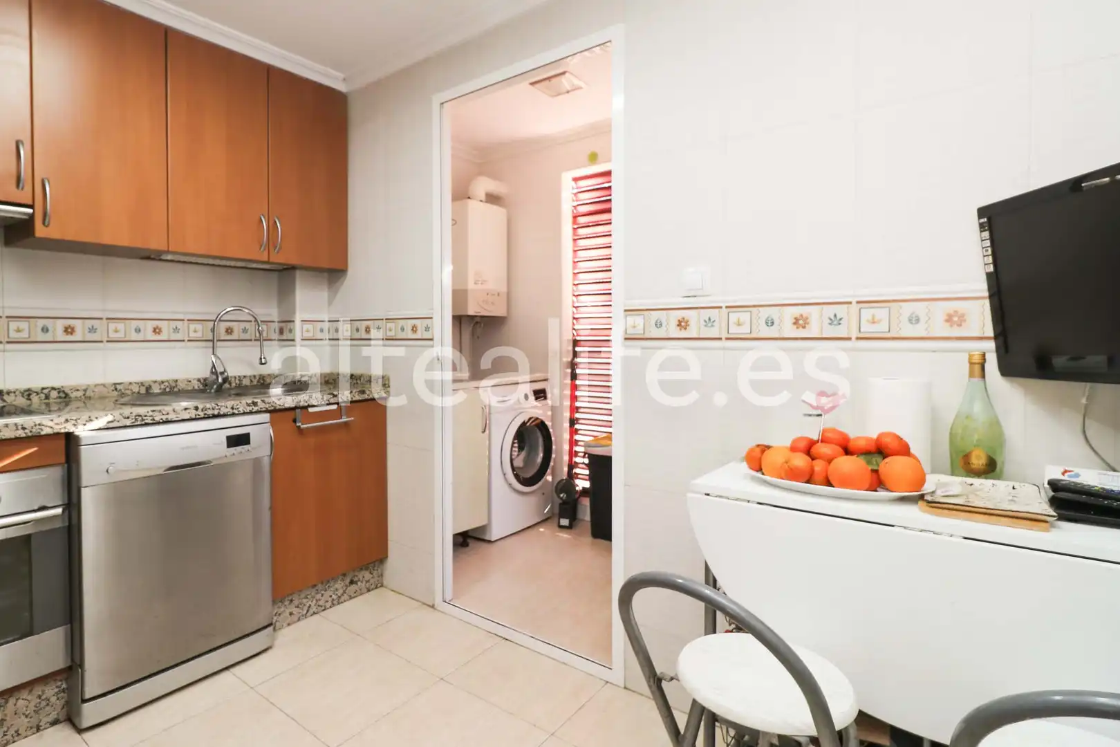 Cocina de Casa adosada en venta en La Nucia con Calefacción, Terraza y Piscina comunitaria